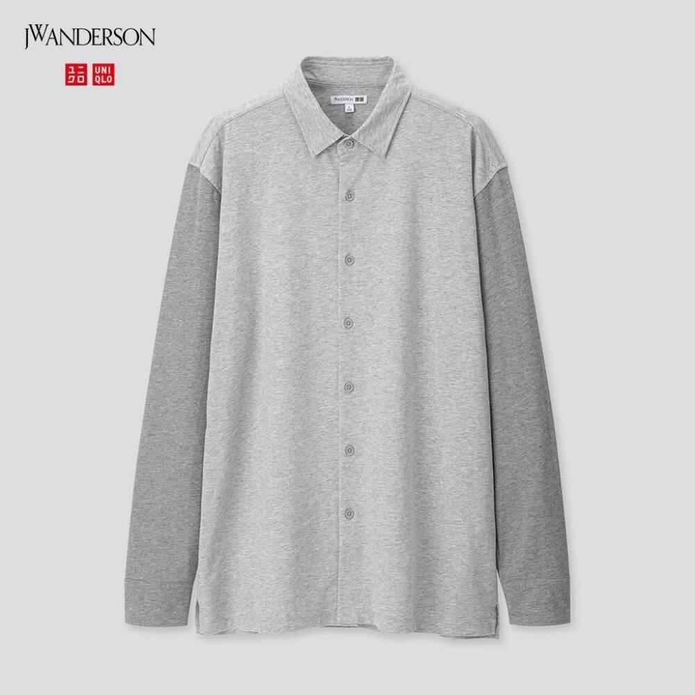 Uniqlo JW Anderson Jersey Long Sleeve Shirt